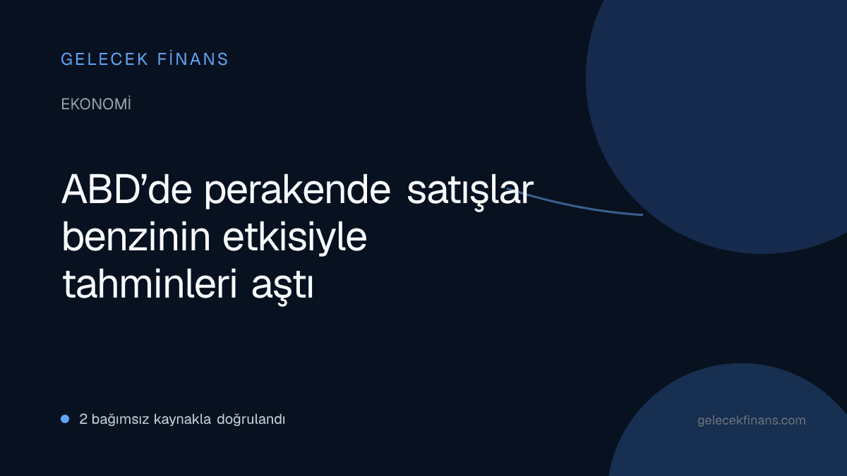 ABD’de perakende satışlar benzinin etkisiyle tahminleri aştı